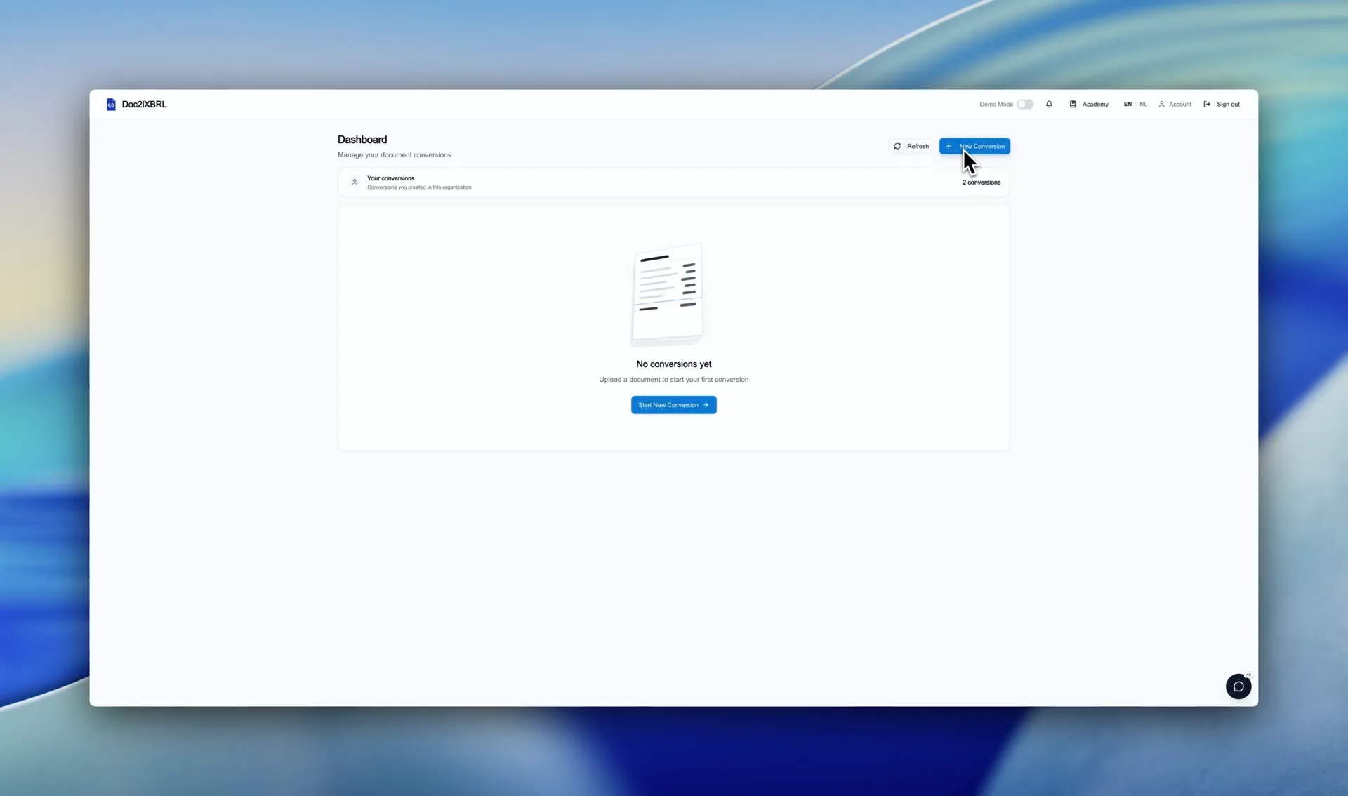 Doc2iXBRL in 30 seconds: upload, tag, validate, file